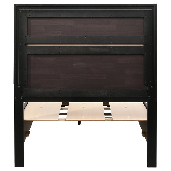 Miranda Panel Platform Storage Bed