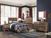 Sidney 4-piece Twin Panel Bedroom Set Rustic Pine image