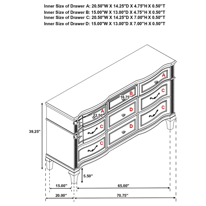 Evangeline Bedroom Set