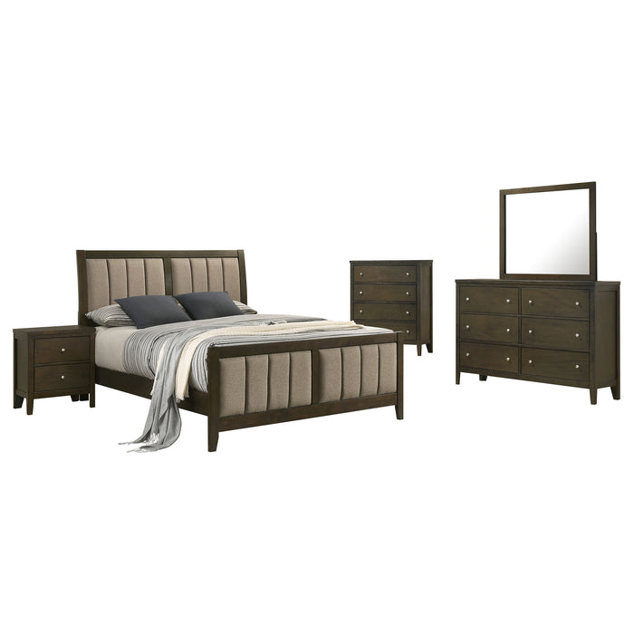 Wilkes 4 & 5 Piece E.King, Queen, Twin, & Full Bedroom Set