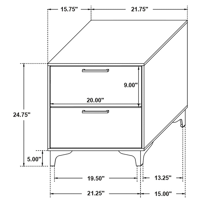 Kendall 4 Pc Bedroom Set