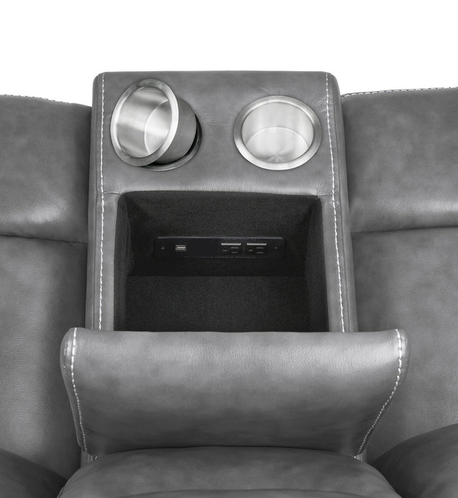 Conrad Reclining Glider Loveseat
