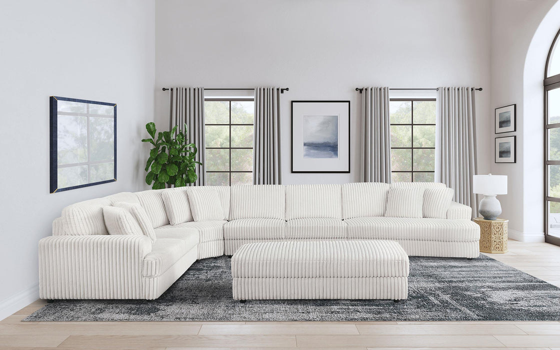 Emberson Upholstered Modular Sectional Sofa Ivory
