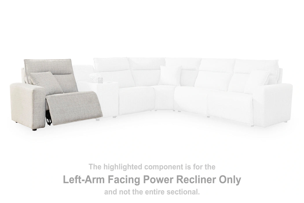 Modmax II Reclining Sectional with Chaise and Audio Console