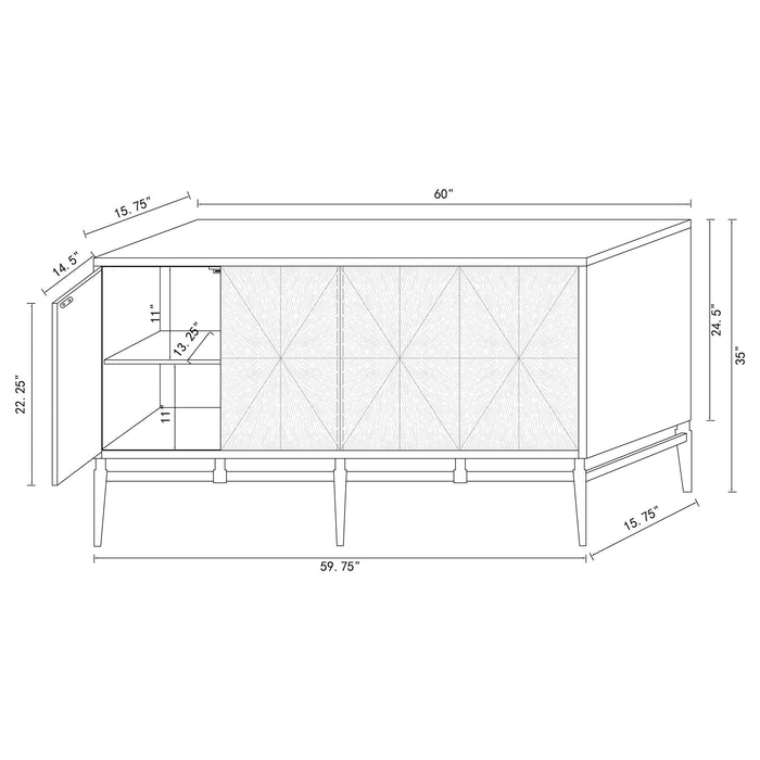 Zira Accent Cabinet