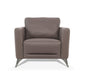 Malaga Taupe Leather Chair image