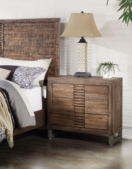 Andria Reclaimed Oak Nightstand image