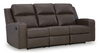 Lavenhorne Reclining Sofa with Drop Down Table