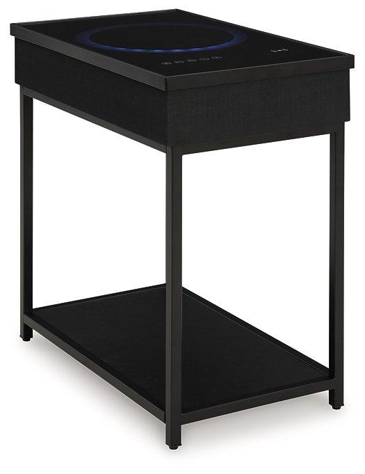 Gemmet Accent Table with Speaker