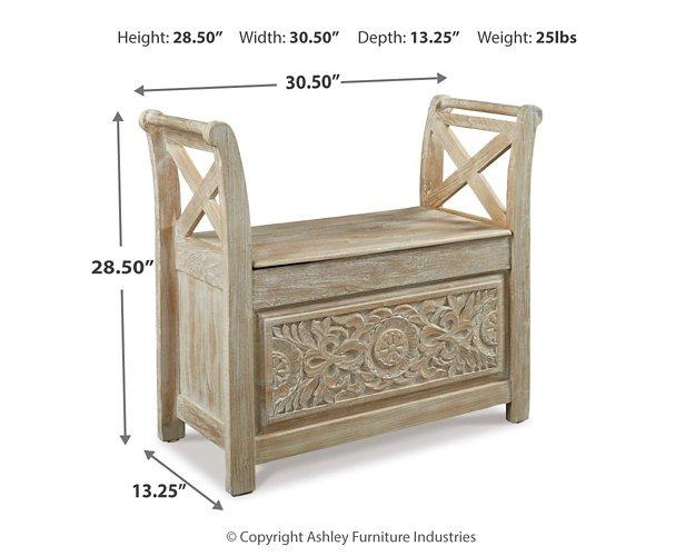 Fossil Ridge Accent Bench