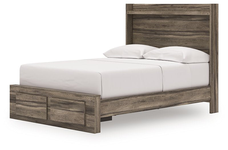 Elbrim Panel Storage Bed