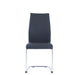 Dining Chair Blk With Blk Stitch image