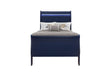 CHARLIE BLUE TWIN BED WITH LED image