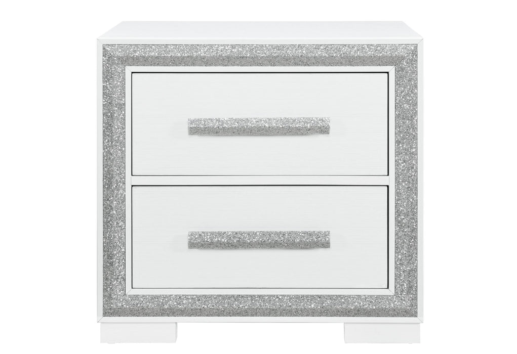 ANDROS SILVER NIGHTSTAND image