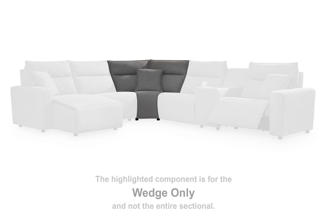 Modmax II Power Reclining Sectional with Chaise and Audio Consoles