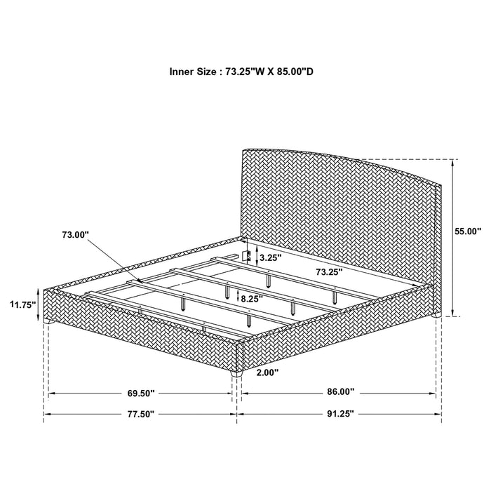 Laughton Panel Bed